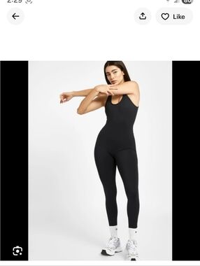 Sweaty Betty Super Sculpt Unitard Black Size XL NWT